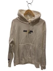 画像：パーカー/XL/コットン/WHT/無地