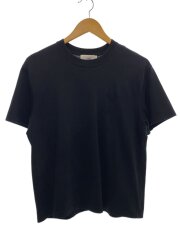 画像：Tシャツ/S/コットン/BLK/無地/E22UTS002 726