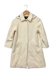 画像：コート/130cm/ウール/CRM/BN267-357//