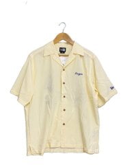 画像：ドジャース半袖シャツ/S/レーヨン/CRM