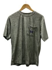 画像：Tシャツ/S/レーヨン/BRW/無地//