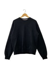 画像：スウェット/2/コットン/BLK/無地/243-60112//