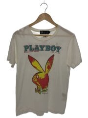 画像：Tシャツ/M/コットン/WHT
