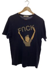 画像：Tシャツ/2/コットン/NVY/プリント