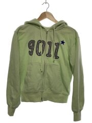 画像：COMMON GULL PRODUCTS/NO☆9011 zip hoodie/S/コットン/GRN/GU0248