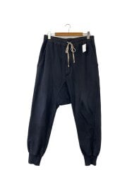 画像：19AW/PRISONNER DRAWSTIRING PANTS/L/コットン/BLK/DU19F6394-F//