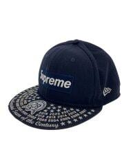 画像：21AW/Undisputed Box logo/キャップ/7 3/8/ポリエステル/NVY/メンズ/内側汚//