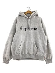 画像：25FW/Washed Old English Hooded/パーカー/XL/コットン/GRY//