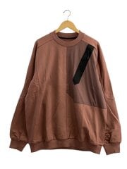 画像：RIOTDIVISION/スウェット/XL/コットン/BRW/Diagonal Nylon pocket Crew Sw//