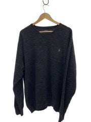 画像：霜降柄/ニットスウェット/XXL/コットン/GRY