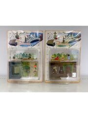 画像：未開封/ムーミン/ミニチュア ガーデンボックス/ムーミン谷の仲間たち編/2点セット
