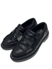 画像：ローファー/39/BLK/レザー/k101088-001//