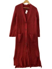 画像：カーディガン(厚手)/1/ウール/RED//