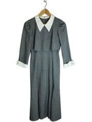 画像：半袖ワンピース/S/ポリエステル/GRY/125-3140045