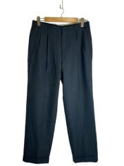 画像：90S～00S/日本製/ツータック/スラックスパンツ/34/ウール/BLK/19-22-3100
