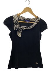画像：ノースリーブブラウス/38/コットン/BLK/FA550-164-10