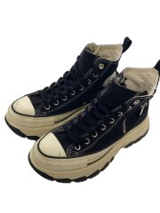 画像：ハイカットスニーカー/25.5cm/BLK/1SE912