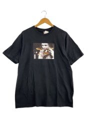 画像：Tシャツ/M/コットン/BLK/無地//