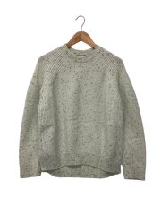 画像：25AW/ウール カシミヤ混 ラメ5ゲージ クルーネック セーター/2/ウール/GRN/6513-199-1147//