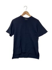 画像：16Gコットン天竺ノースリーブニット/半袖カットソー/1/コットン/NVY/6518-105-0447//