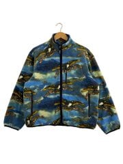 画像：25AW/ANTIHERO FLEECE JACKET/フリースジャケット/S/ポリエステル/BLU/総柄//