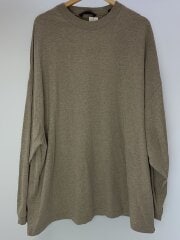画像：長袖Tシャツ/XL/コットン/BEG