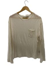 画像：長袖Tシャツ/2/コットン/WHT/V294 465-45
