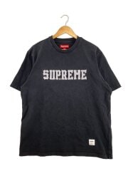 画像：24FW/Twill Applique S/S Top/Tシャツ/L/コットン/BLK//
