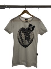 画像：地球儀オーブTシャツ/S/コットン/WHT