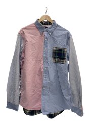 画像：長袖シャツ/XL/コットン/BLU
