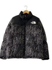 画像：NOVELTY NUPTSE JACKET_ノベルティーヌプシジャケット/M/ナイロン/BLK/総柄