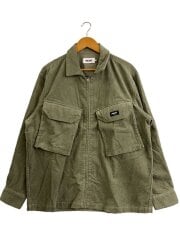 画像：S/CORD PDU OVERSHIRT/長袖シャツ/M/コーデュロイ/KHK//
