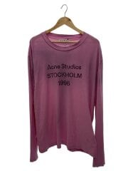 画像：長袖Tシャツ/XL/コットン/PNK