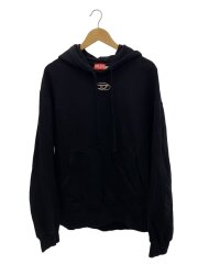 画像：パーカー/XL/コットン/BLK/S-MACS-HOOD-OD