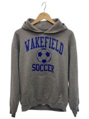 画像：パーカー/M/ポリエステル/GRY/プリント/WAKEFIELD SOCCER