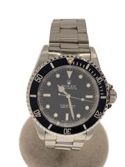 画像：自動巻腕時計/アナログ/BLK/SLV/14060