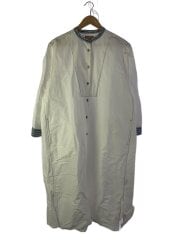 画像：シャツワンピース/8/リネン/WHT/8406-08-53001