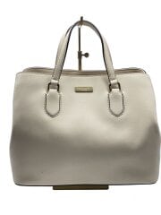 画像：ハンドバッグ/レザー/BEG/無地/WKRU3930