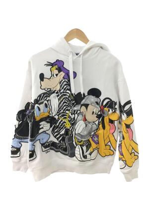 40 割引h M Disney ディズニー パーカー Xs コットン ホワイト Completeweddings Ie