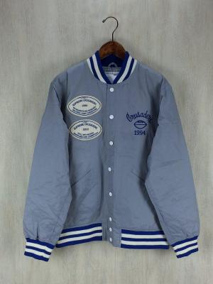 supreme crusaders varsity jacket