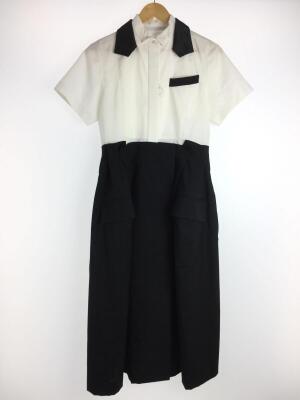 Sacai サカイ 21ss Suiting Dress マキシ半袖ワンピース ドレス 2 白 21 セカンドストリート 衣類 家具 家電等の買取と販売ならセカンドストリート お問い合わせ番号