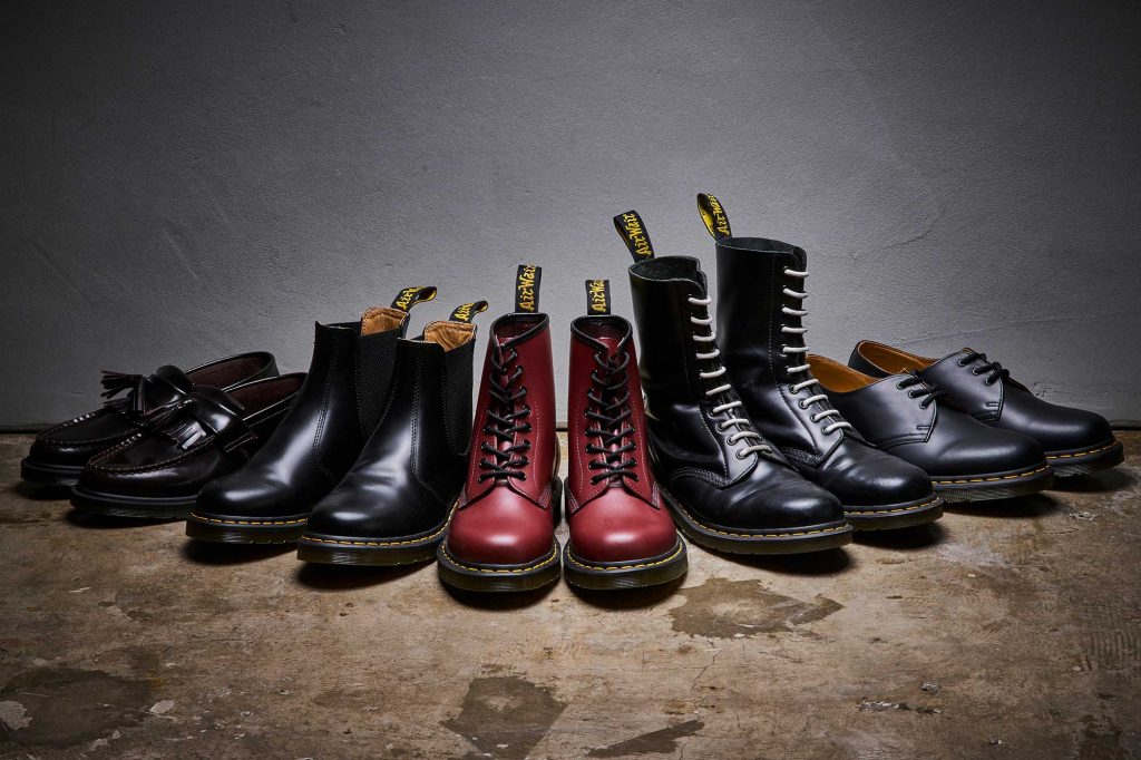 【Dr.Martens】ドクターマーチン 4ホール　ローカットブーツ　英国製