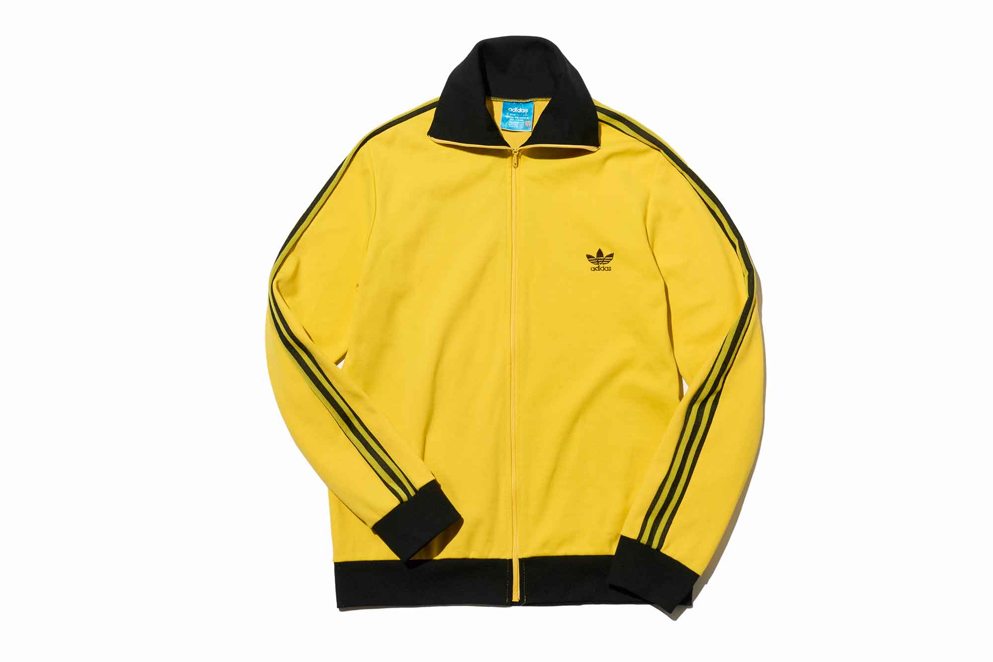 70´s デサント adidas トラックジャケット マンゴーイエロー メンズ 