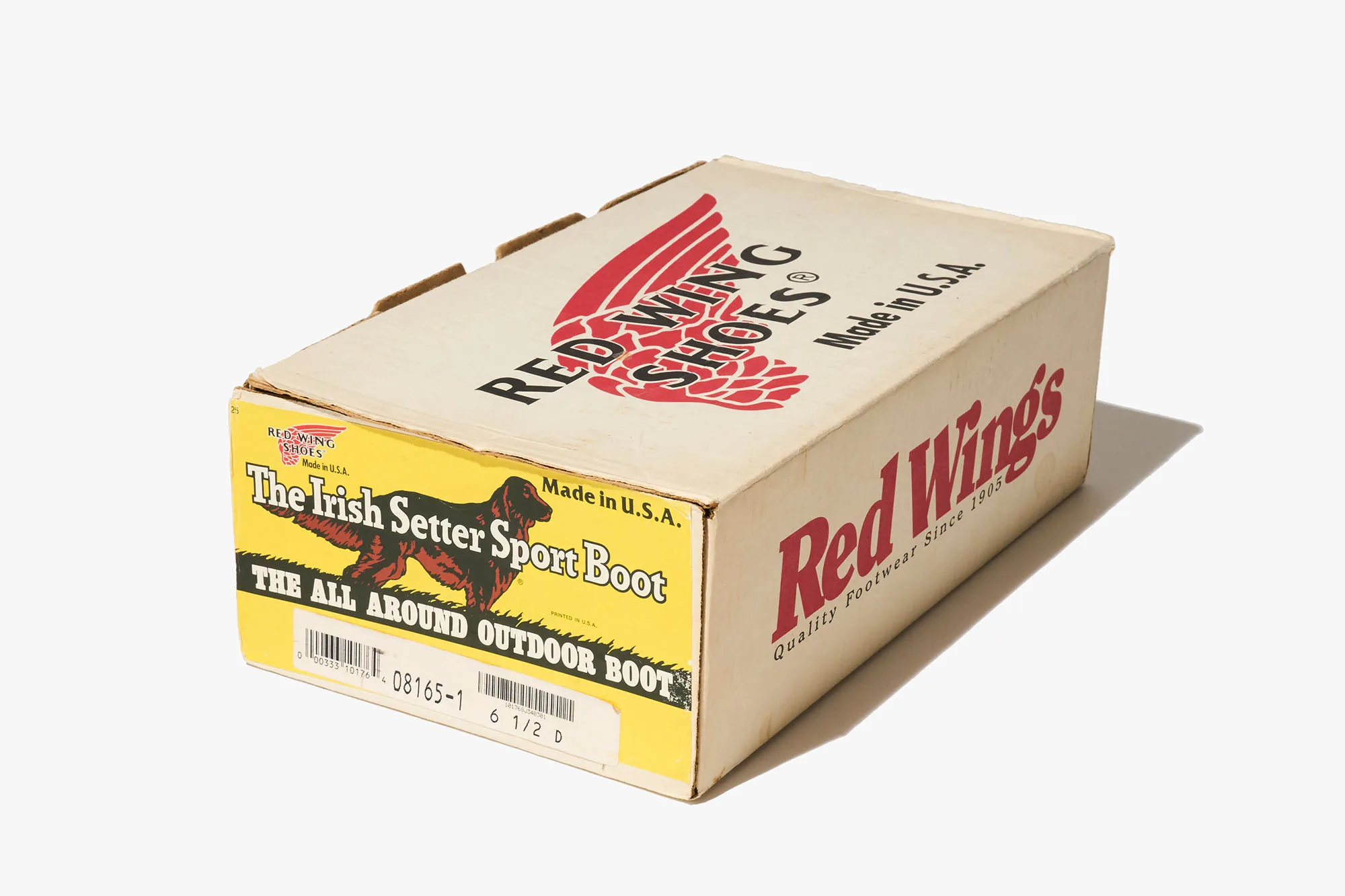 レッドウィング アイリッシュセッター非売品　バナー　看板　ターポリン レッドウィング〉の絶対定番「アイリッシュセッター」とは何か？ 定番