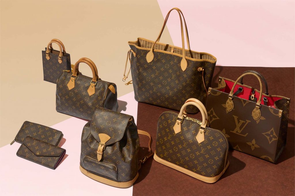 画像：〈ルイ‧ヴィトン〉の象徴「モノグラム」。 女性を魅了する定番人気モデル 「スピーディ」「アルマ」「ネヴァーフル」「オンザゴー」etc.