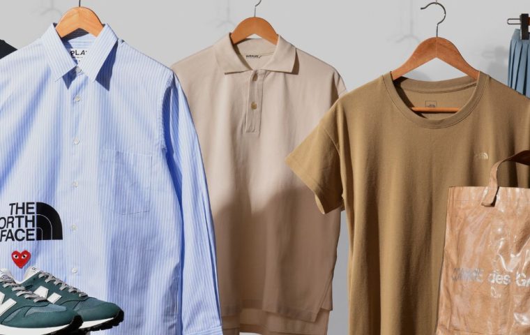 衣服グループショット