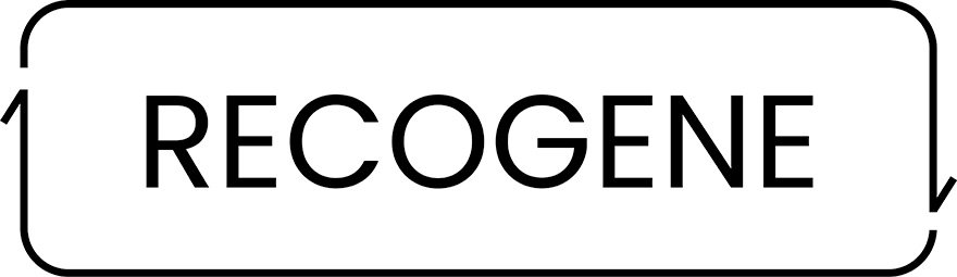「RECOGENE（リコジェネ）」のブランドロゴ