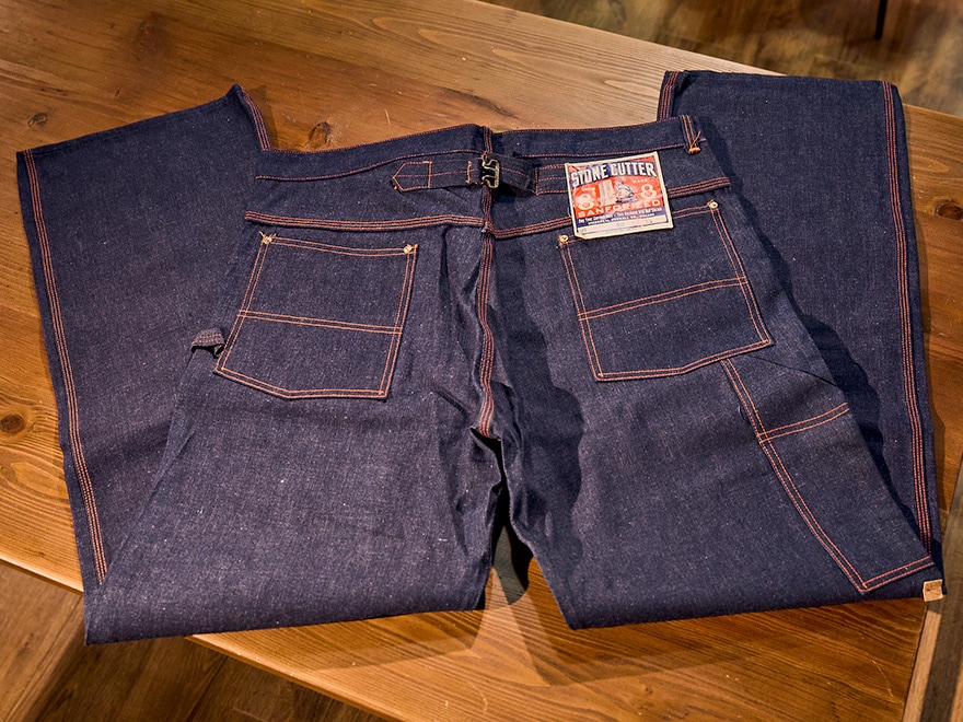 1940年代デッドストックのペインターパンツ